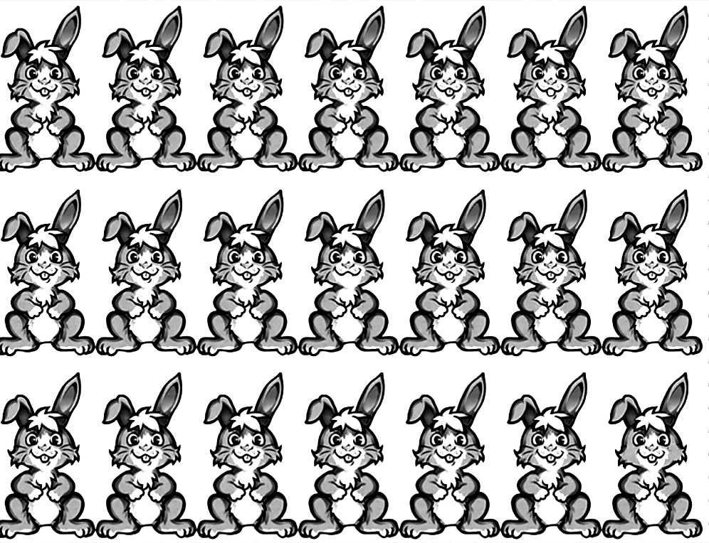 Картинка 3 зайца. Три зайца. Зайчики для ФЭМП. Картинка 3 зайчика. Три зайчика для ФЭМП.